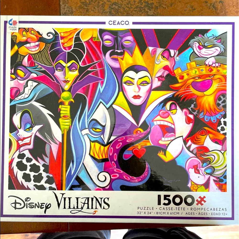 Disney Villain 1500 piece puzzle